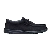 HEYDUDE Wally Stretch Jersey Mens Round Closed Toe Slip-On Shoe