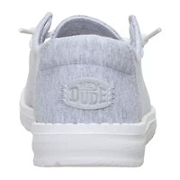 HEYDUDE Wendy Womens Moc Closed Toe Slip-On Shoe