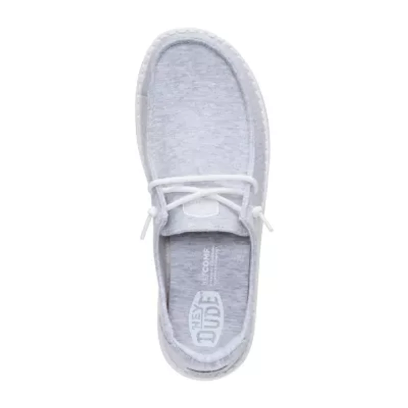 HEYDUDE Wendy Womens Moc Closed Toe Slip-On Shoe