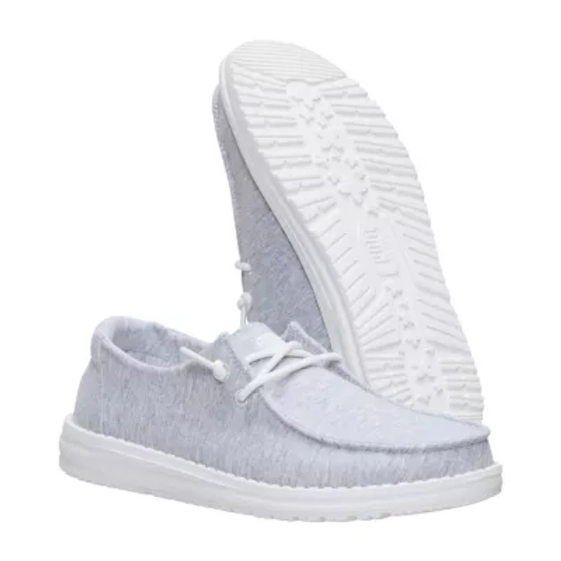 HEYDUDE Wendy Womens Moc Closed Toe Slip-On Shoe