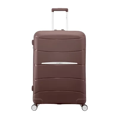 Samsonite Outline Pro 24 Inch Hardside Checked Spinner Luggage