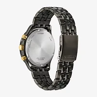 Citizen Classic Eco Mens Chronograph Gray Stainless Steel Bracelet Watch At2576-68e