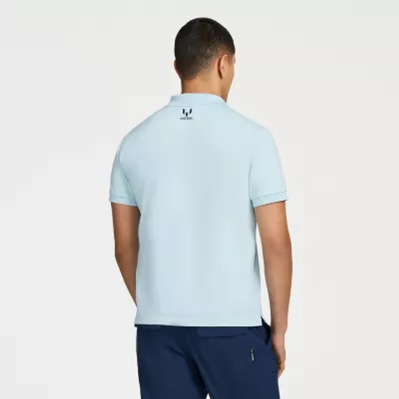MESSI Collection Mens Regular Fit Short Sleeve Polo Shirt