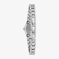 Caravelle Designed By Bulova Womens Silver Tone Stainless Steel Bracelet Watch 43l228