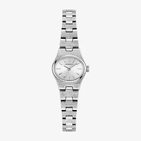 Caravelle Designed By Bulova Womens Silver Tone Stainless Steel Bracelet Watch 43l228