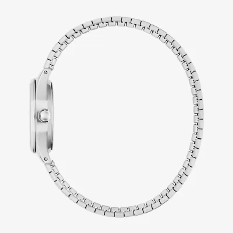 Caravelle Designed By Bulova Womens Silver Tone Stainless Steel Bracelet Watch 43l226