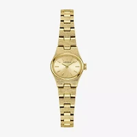Caravelle Designed By Bulova Womens Gold Tone Stainless Steel Bracelet Watch 44l271