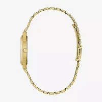 Caravelle Designed By Bulova Mens Gold Tone Stainless Steel Bracelet Watch 44b131
