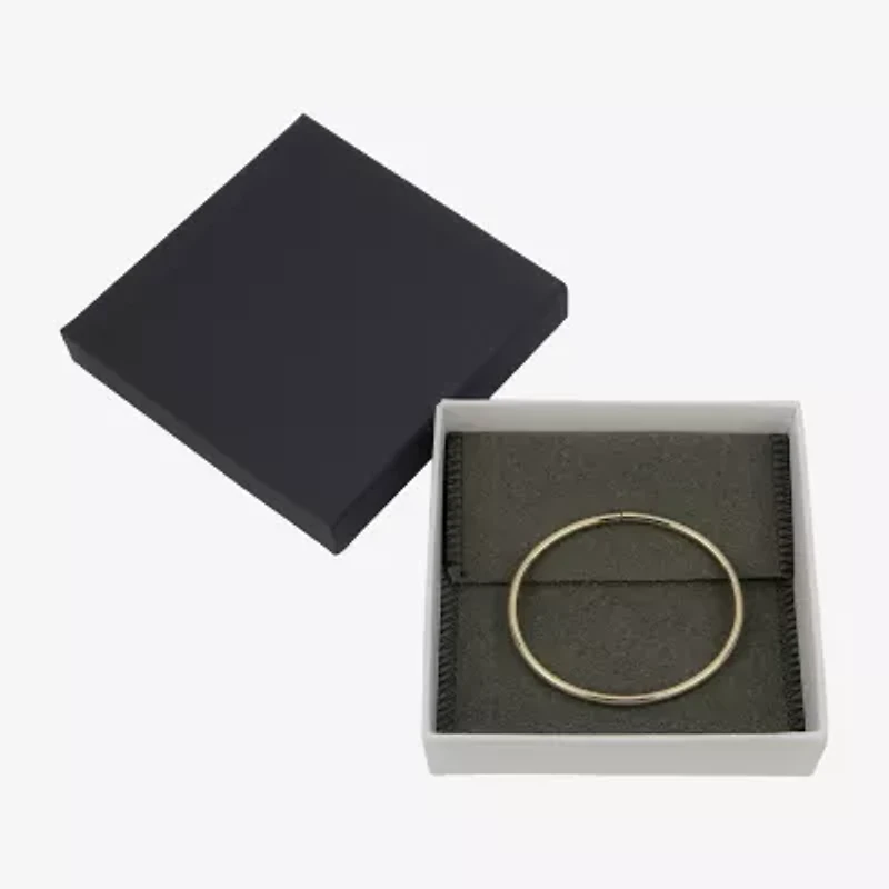 Gold Addiction Womens 10K Gold Bangle Bracelet