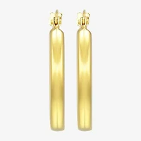 Womens 14K Gold Hoop Earrings