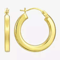 Womens 14K Gold Hoop Earrings