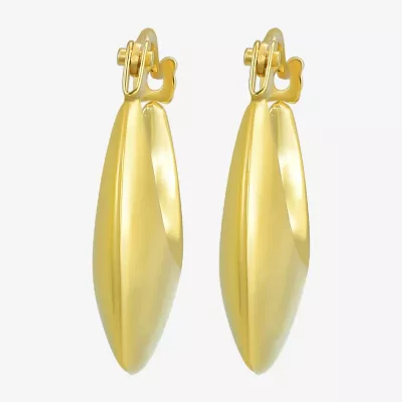 Womens 14K Gold Hoop Earrings