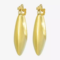 Womens 14K Gold Hoop Earrings