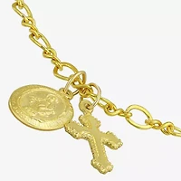 Religious Jewelry Guad Cross Girls Cross Charm Bracelet
