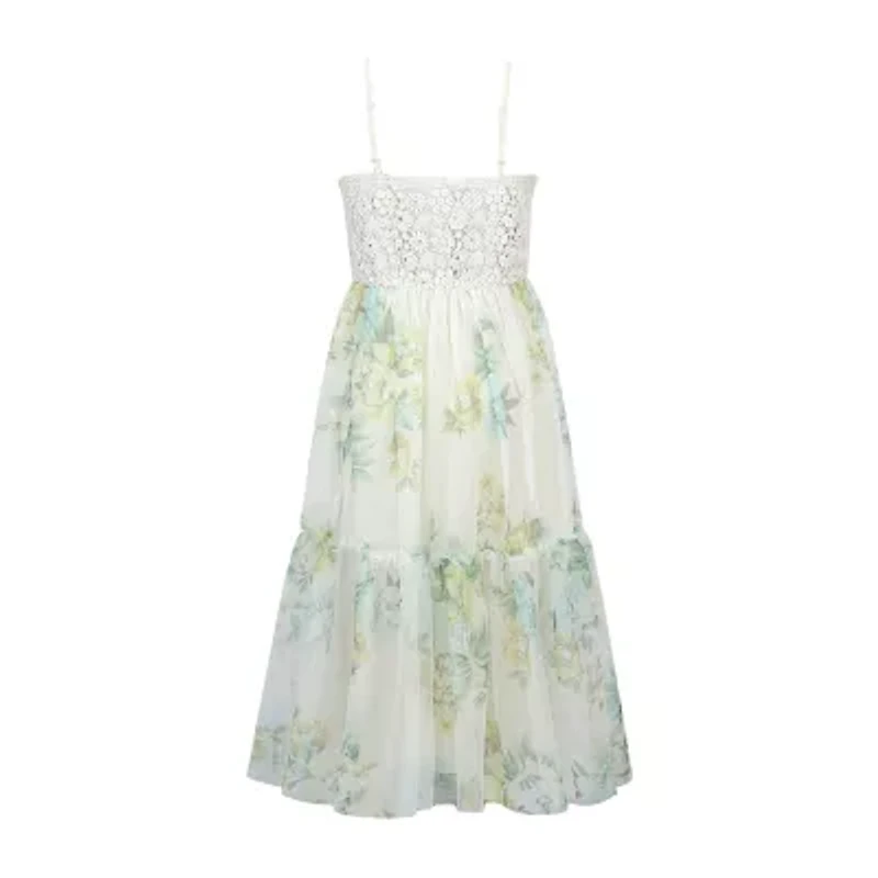 Lilt Big Kid Girls Sleeveless A-Line Dress