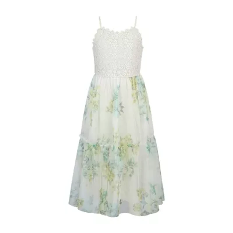 Lilt Big Kid Girls Sleeveless A-Line Dress
