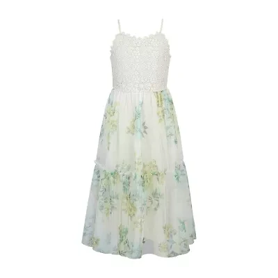 Lilt Big Kid Girls Sleeveless A-Line Dress