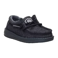 HEYDUDE Wally Stretch Jersey Toddler Boys Round Closed Toe Slip-On Shoe