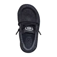 HEYDUDE Wally Stretch Jersey Toddler Boys Round Closed Toe Slip-On Shoe