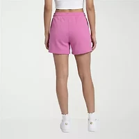 PUMA Womens 5" Mid Rise Drawstring Waist Active Pull-On Short