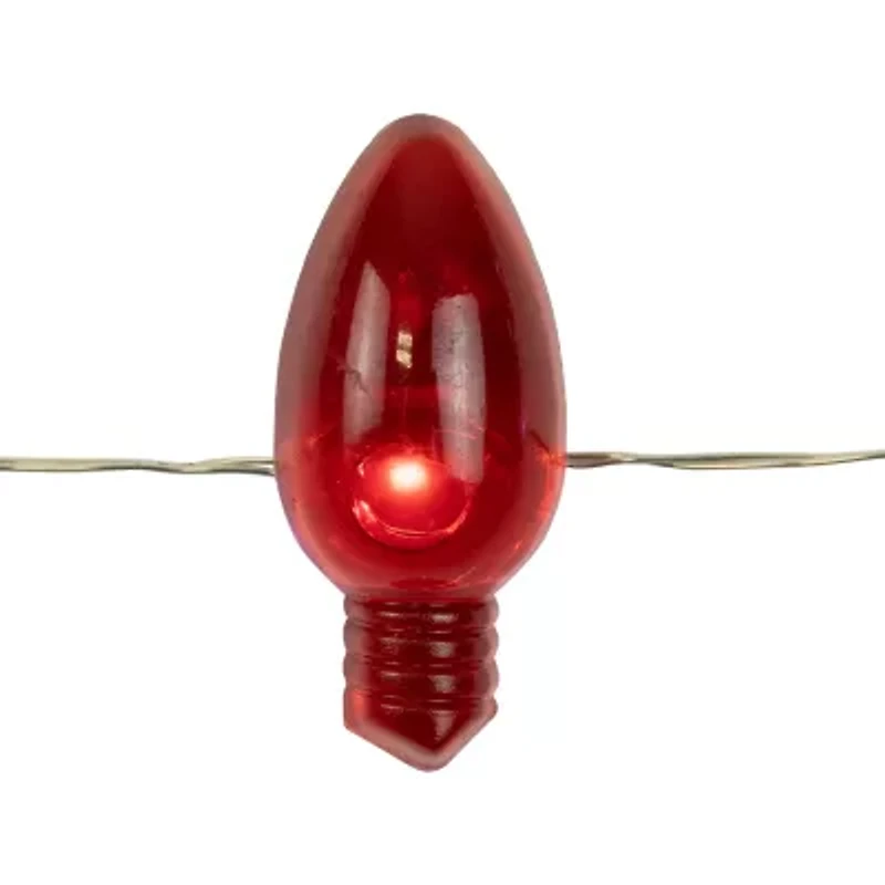 Northlight 6.25ft Retro Style Bulb Led Fairy - Copper Wire String Lights