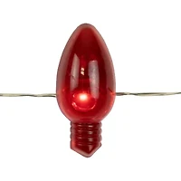 Northlight 6.25ft Retro Style Bulb Led Fairy - Copper Wire String Lights