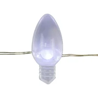Northlight 6.25ft Retro Style Bulb Led Fairy - Copper Wire String Lights