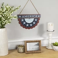 Northlight 11.75" America Wall Hanging Decor