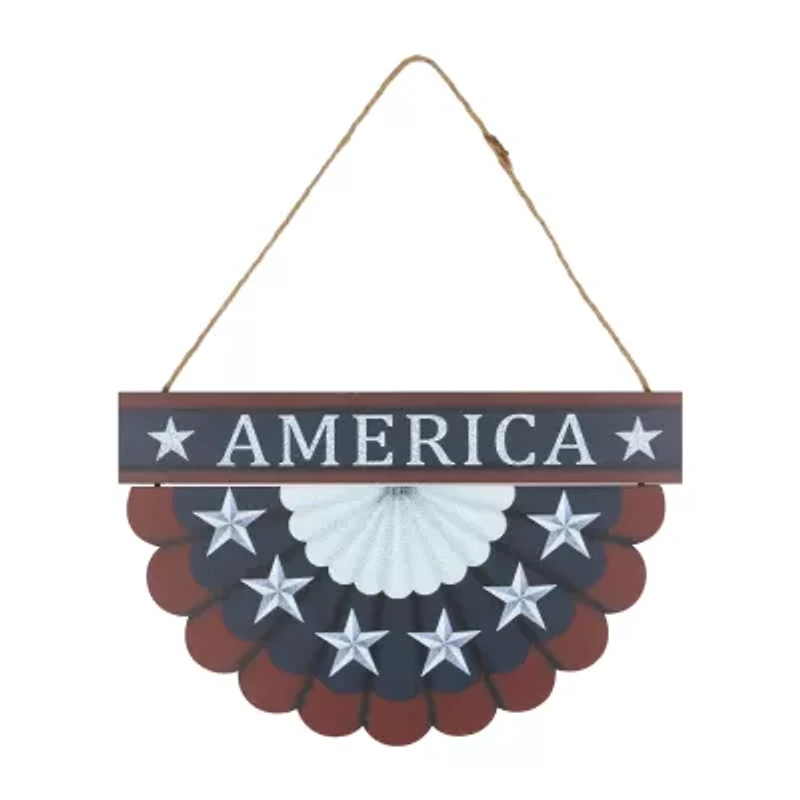 Northlight 11.75" America Wall Hanging Decor