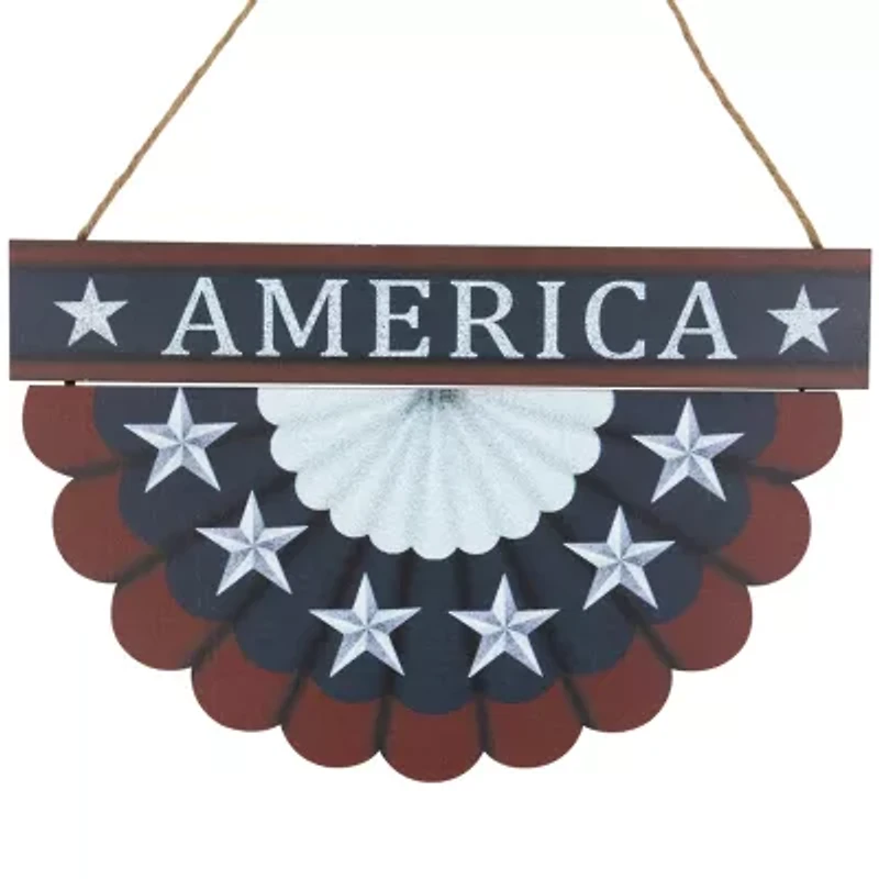 Northlight 11.75" America Wall Hanging Decor