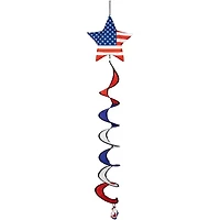 Northlight 51" Stars And Stripes Outdoor Hanging Decor