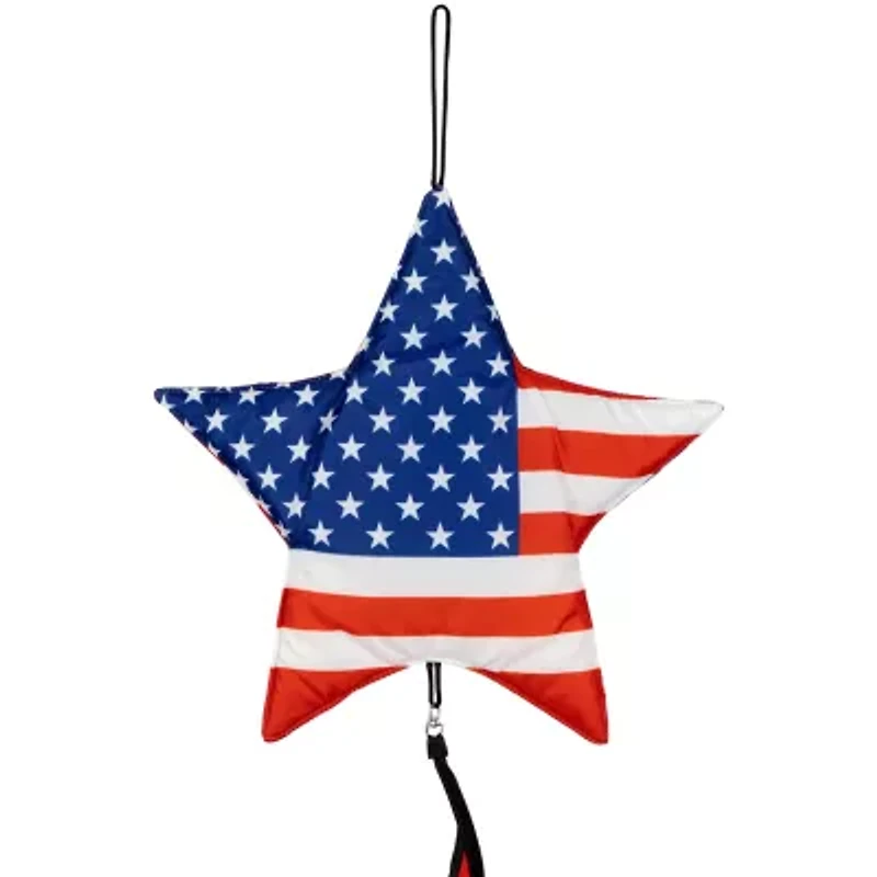 Northlight 51" Stars And Stripes Outdoor Hanging Decor