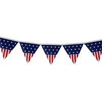 Northlight 9.75ft Pennant Usa Flag Hanging Banner
