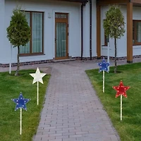 Northlight 28" Lighted Stars Outdoor 4th of July Yard Art