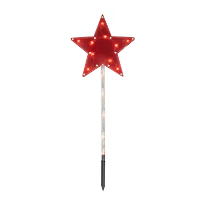 Northlight 28" Lighted Stars Outdoor 4th of July Yard Art