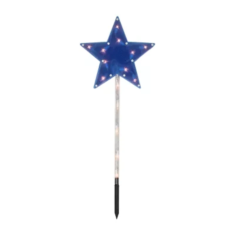 Northlight 28" Lighted Stars Outdoor 4th of July Yard Art