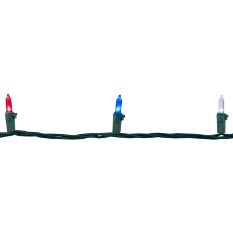 Northlight 15.5ft Led Mini - Red White And Blue String Lights