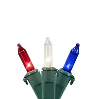 Northlight 20ft Mini - Red White And Blue String Lights