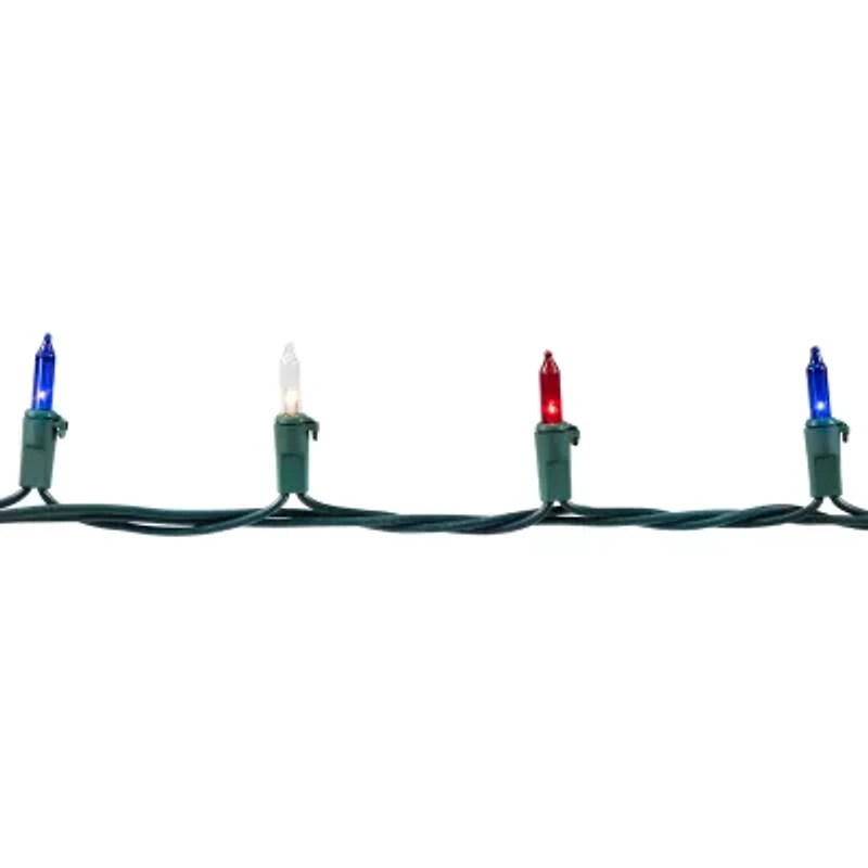 Northlight 20ft Mini - Red White And Blue String Lights