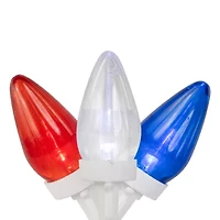 Northlight 16ft C7 Led - Red Blue And White String Lights