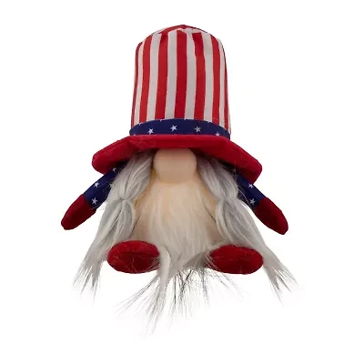 Northlight 6.75" Lighted Americana Girl Gnome