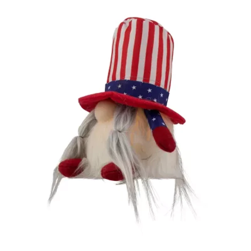 Northlight 6.75" Lighted Americana Girl Gnome