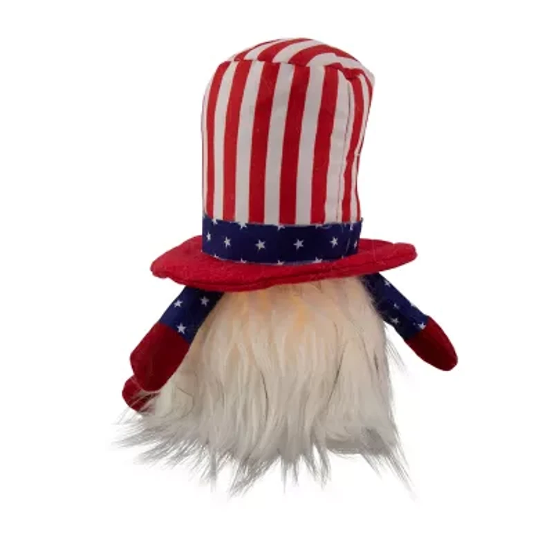 Northlight 6.75" Lighted Americana Boy Gnome