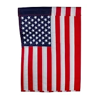 Northlight 18" Embroidered Outdoor Usa Garden Flag