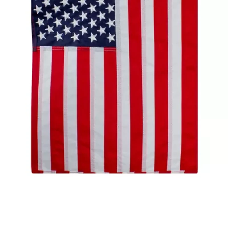 Northlight 18" Embroidered Outdoor Usa Garden Flag