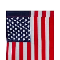 Northlight 18" Embroidered Outdoor Usa Garden Flag