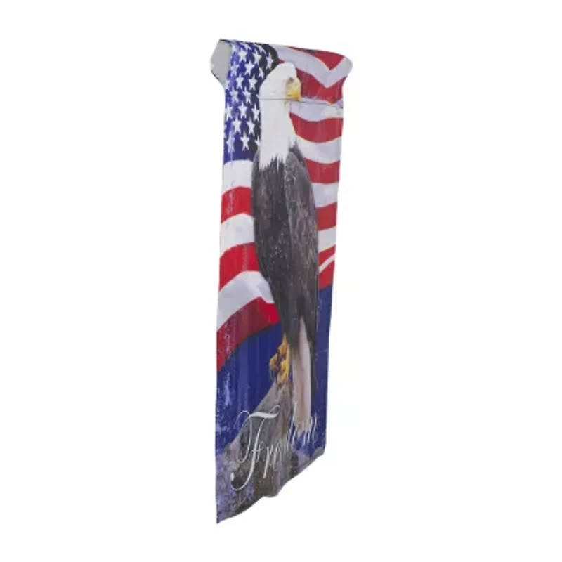 Northlight 12.5" Freedom Bald Eagle Outdoor Garden Flag