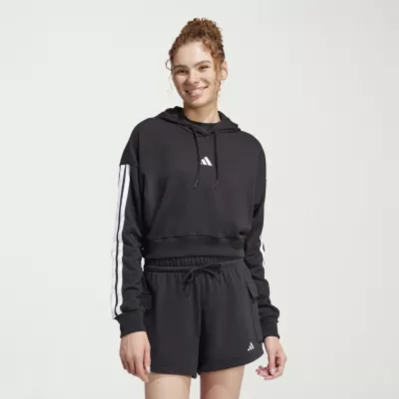 adidas Womens Long Sleeve Zipper Active Hoodie