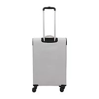 Martha Stewart Inch Softside Expandable Checked Spinner Luggage
