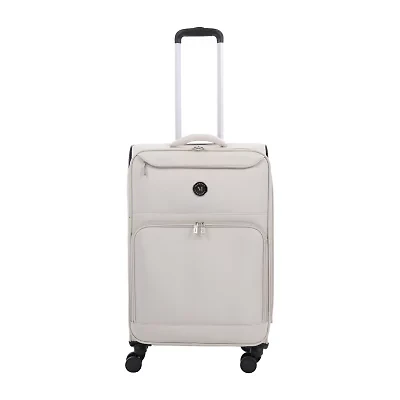Martha Stewart Inch Softside Expandable Checked Spinner Luggage